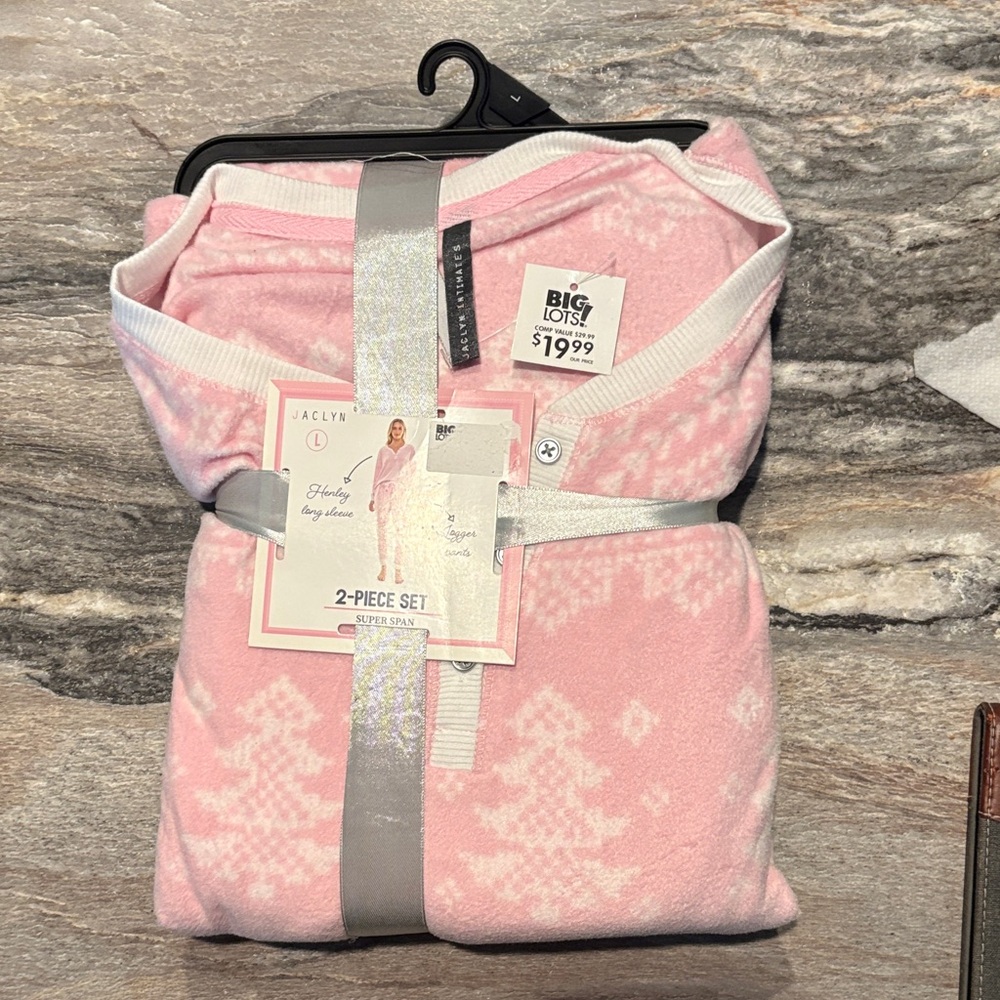 Jaclyn Pink Pajama Set